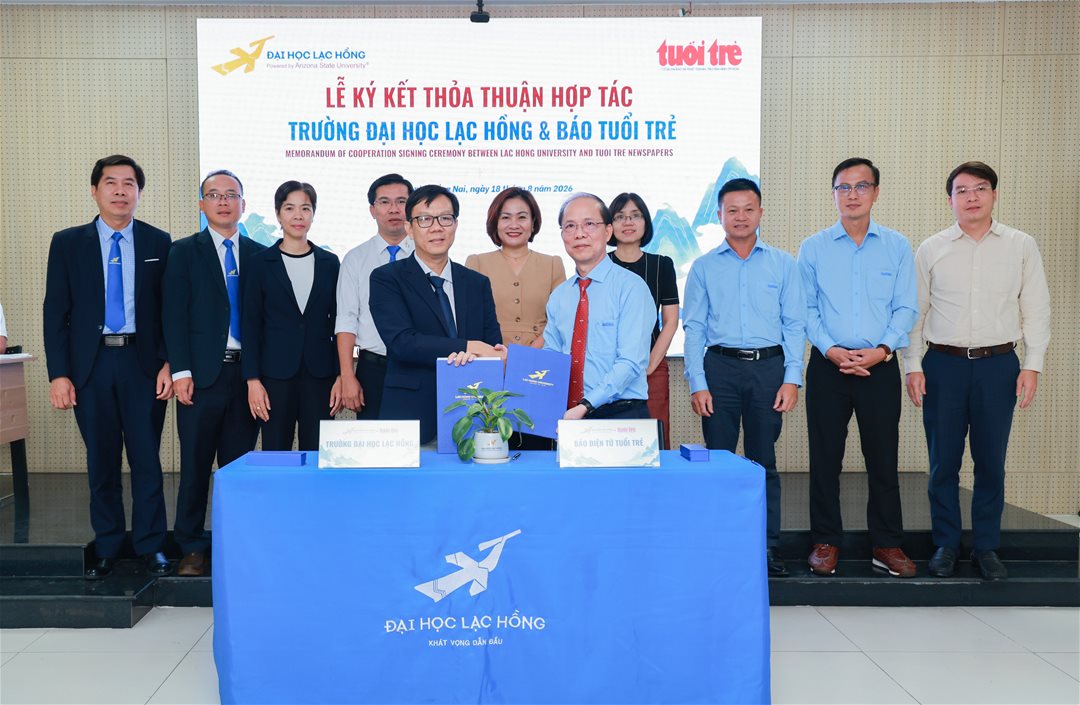 LHU bắt tay Báo Tuổi Trẻ, mở rộng “cánh cửa nghề nghiệp” cho sinh viên